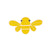 Cute Pin Heart Shape Alloy Contrast Collar Enamel Unisex Brooches