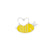 Cute Pin Heart Shape Alloy Contrast Collar Enamel Unisex Brooches