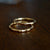 925 Sterling Silver Gem Bow Knot Rings