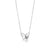 Sweet Butterfly 304 Stainless Steel Shell Inlay Pendant Necklace