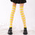 Women'S Fashion Stripe Solid Color Acrylic Jacquard Over The Knee Socks