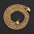 Hip-Hop Solid Color Stainless Steel Plating 18K Gold Plated Men'S Necklace