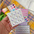 Cute Love Beautiful Girl Diamond Laser Colorful Crystal Mobile Phone Stickers Decorative Makeup Girl Stickers