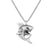 Hip-Hop Shark Stainless Steel Alloy Plating Men'S Pendant Necklace