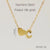 304 Stainless Steel 18K Gold Plated Casual French Style Plating Letter Heart Shape Pendant Necklace