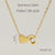 304 Stainless Steel 18K Gold Plated Casual French Style Plating Letter Heart Shape Pendant Necklace