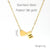 304 Stainless Steel 18K Gold Plated Casual French Style Plating Letter Heart Shape Pendant Necklace
