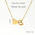 304 Stainless Steel 18K Gold Plated Casual French Style Plating Letter Heart Shape Pendant Necklace