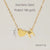 304 Stainless Steel 18K Gold Plated Casual French Style Plating Letter Heart Shape Pendant Necklace