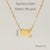 304 Stainless Steel 18K Gold Plated Casual French Style Plating Letter Heart Shape Pendant Necklace