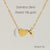 304 Stainless Steel 18K Gold Plated Casual French Style Plating Letter Heart Shape Pendant Necklace