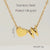 304 Stainless Steel 18K Gold Plated Casual French Style Plating Letter Heart Shape Pendant Necklace