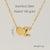 304 Stainless Steel 18K Gold Plated Casual French Style Plating Letter Heart Shape Pendant Necklace