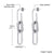 1 Pair Minimalist Geometric Plating 201 Stainless Steel Gold Plated Stainless Steel Earrings