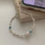 Minimalist Heart Shape Gold Plated Beaded Bracelets 1 Piece