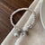 Minimalist Heart Shape Gold Plated Beaded Bracelets 1 Piece