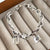 Minimalist Heart Shape Gold Plated Beaded Bracelets 1 Piece