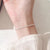 Minimalist Heart Shape Gold Plated Beaded Bracelets 1 Piece