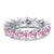 925 Sterling Silver Zircon Geometric Rings