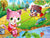 Puzzles Toddler(3-6Years) Cartoon Wood Toys