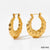 1 Pair Ig Style Minimalist Solid Color Plating 304 Stainless Steel 16K Gold Plated White Gold Plated Gold Plated Earrings