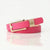 Elegant Basic Minimalist Solid Color Pu Leather Alloy Women'S Leather Belts