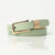 Elegant Basic Minimalist Solid Color Pu Leather Alloy Women'S Leather Belts