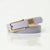 Elegant Basic Minimalist Solid Color Pu Leather Alloy Women'S Leather Belts