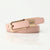 Elegant Basic Minimalist Solid Color Pu Leather Alloy Women'S Leather Belts