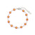 Cute Flower Stainless Steel 18K Gold Plated None Bracelets In Bulk