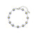 Cute Flower Stainless Steel 18K Gold Plated None Bracelets In Bulk