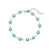 Cute Flower Stainless Steel 18K Gold Plated None Bracelets In Bulk