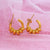 1 Pair Minimalist Geometric Plating 304 Stainless Steel 316 Stainless Steel  18K Gold Plated Ear Studs