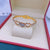 Minimalist Heart Shape Stainless Steel Inlay Zircon Bangle