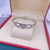 Minimalist Heart Shape Stainless Steel Inlay Zircon Bangle