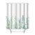 Chinoiserie Vacation Plant Polyester Shower Curtain