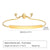 Casual Minimalist Classic Style Solid Color 304 Stainless Steel 18K Gold Plated Bracelets In Bulk