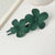 Minimalist Solid Color Flower Plastic Hair Clip