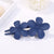 Minimalist Solid Color Flower Plastic Hair Clip