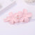 Minimalist Solid Color Flower Plastic Hair Clip