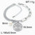 Minimalist Human Star Oval Stainless Steel 18K Gold Plated Bracelets In Bulk
