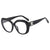Classic Style Geometric Pc Square Metal Full Frame Glasses