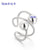 Ig Style Minimalist Round Titanium Steel 18K Gold Plated Pearl Plating Rings Bracelets Earrings