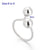 Ig Style Minimalist Round Titanium Steel 18K Gold Plated Pearl Plating Rings Bracelets Earrings
