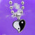 Streetwear Geometric Heart Shape Titanium Steel Enamel Women'S Pendant Necklace