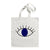 Women'S Large Polyester Eye Streetwear Square Open Shoulder Bag