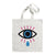 Women'S Large Polyester Eye Streetwear Square Open Shoulder Bag