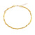 304 Stainless Steel 18K Gold Plated Casual Minimalist Plating Twist Necklace