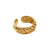 Modern Style Minimalist Snake 304 Stainless Steel Rings