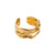 Modern Style Minimalist Snake 304 Stainless Steel Rings